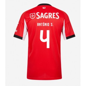 Billiga Benfica Antonio Silva #4 Hemmatröja 2025-26 Kortärmad